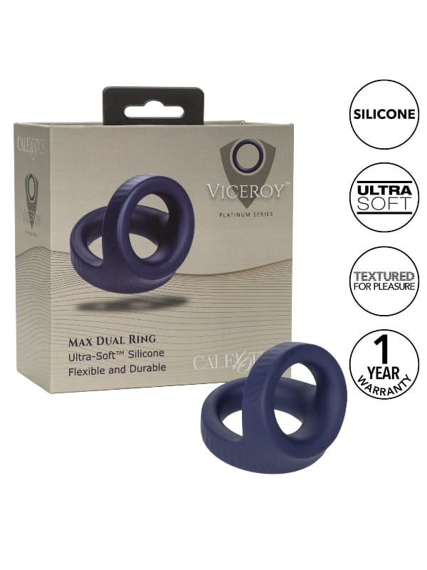 Cockring Max Dual Ring Viceroy Sextoys Cockring - Gaine de pénis Oh! Darling