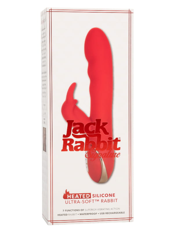 Vibromasseur Ultra Soft Heated Jack Rabbit Calexotics Sextoys Vibromasseur Oh! Darling