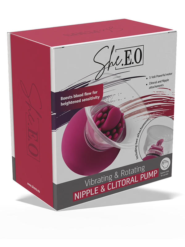 Pompe et vibration seins et clitoris Sextoys Pompes à clitoris, vulve et tétons Oh! Darling