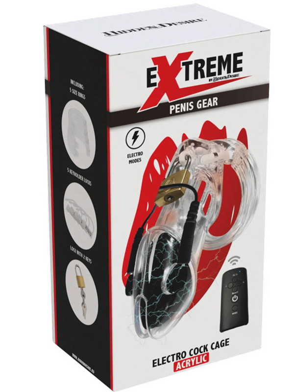 Cage de Chasteté électro BDSM Cage de chasteté Oh! Darling