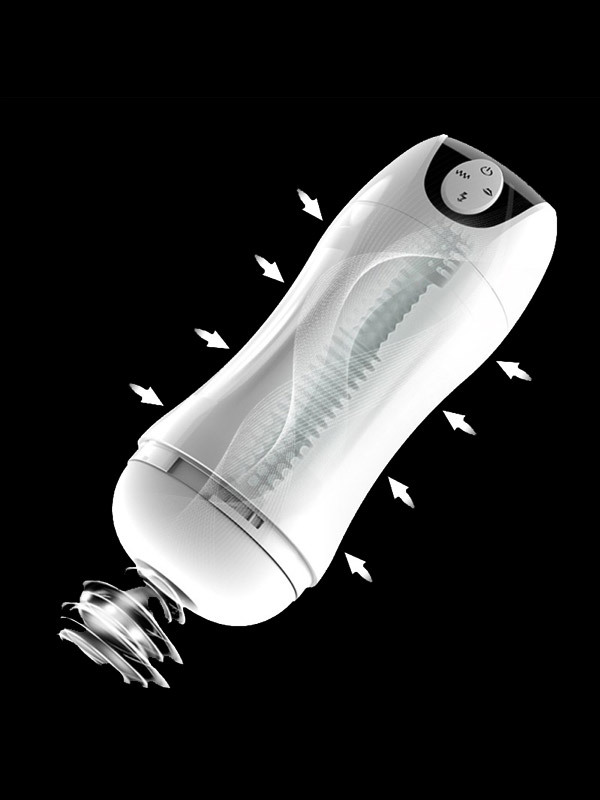 Masturbateur Max blanc à succion Sextoys Masturbateur Oh! Darling