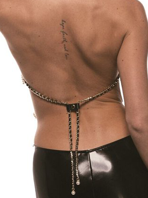 Harnais Majestic perles BDSM Accessoire Oh! Darling