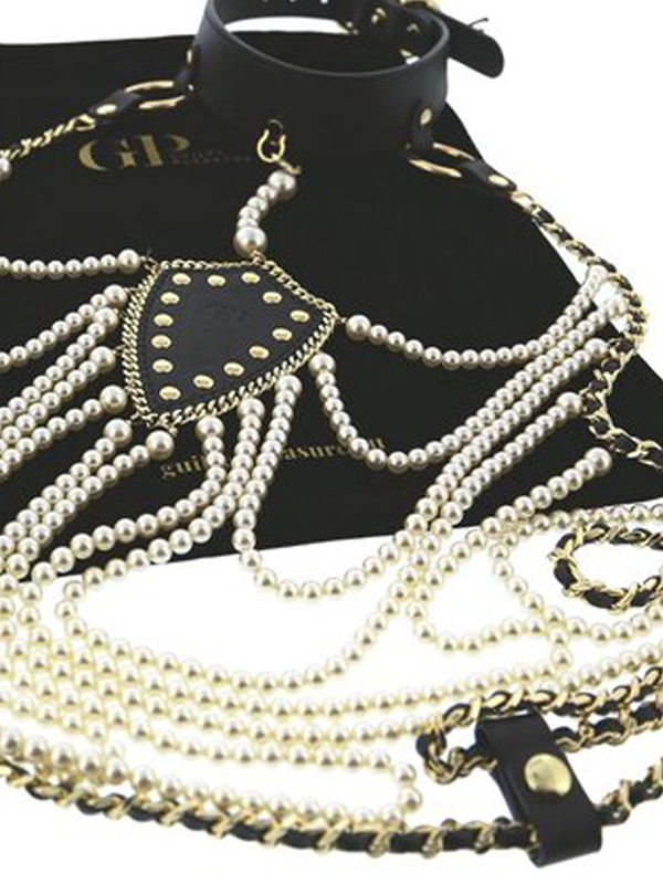 Harnais Majestic perles BDSM Accessoire Oh! Darling