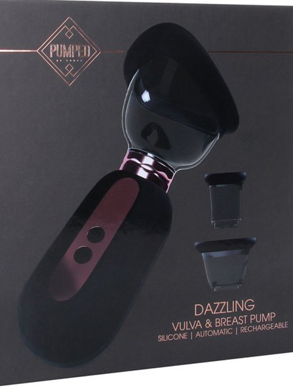 Pompe rechargeable pour vulve et seins ou clitoris - Noir Sextoys Pompes à clitoris, vulve et tétons Oh! Darling