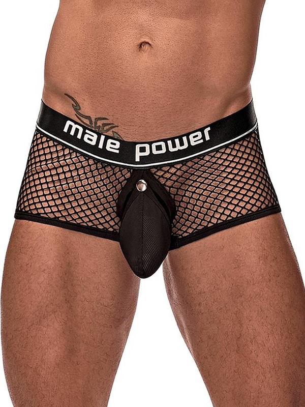 Shorty resille avec Mini Cockring Lingerie Lingerie Homme Oh! Darling