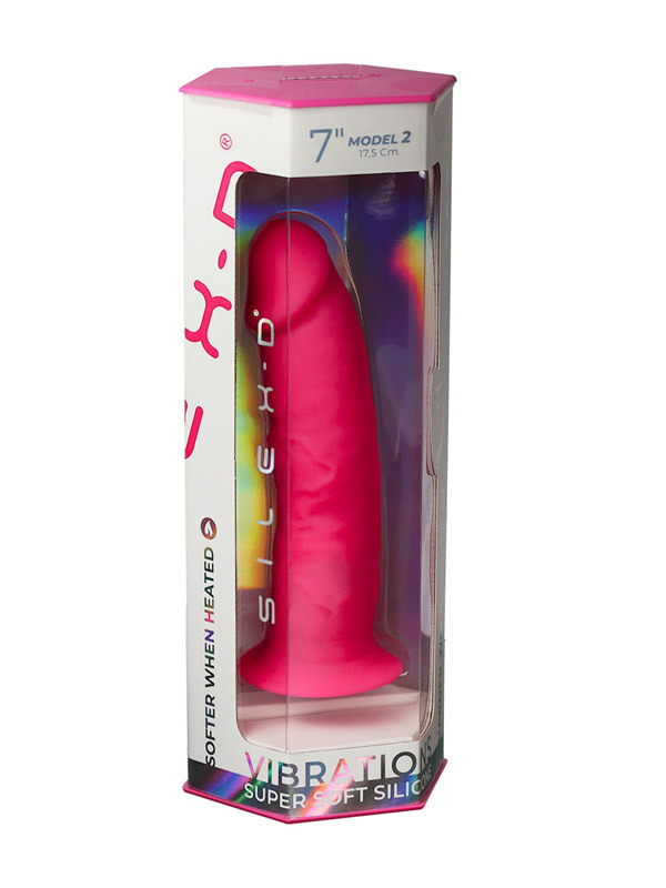 Dildo SilexD M2 vibrant et télécommandé rose 17,5 cm Sextoys Vibromasseur Oh! Darling