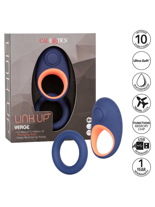 Anneau vibrant Link Up Verge Calexotics Sextoys Anneau vibrant Oh! Darling