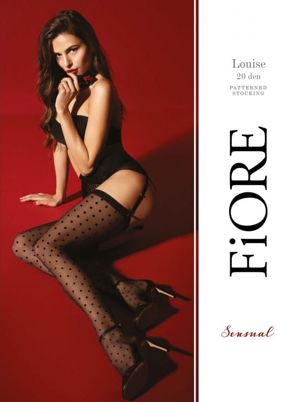 Bas Louise Fioré Lingerie Collants, Bas & Porte-Jarretelles Oh! Darling