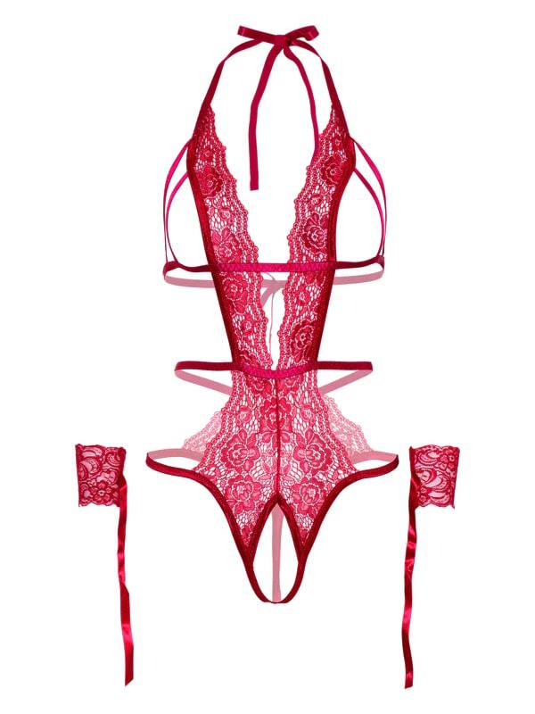 Body avec menottes 81642 Leg Avenue Lingerie Body Oh! Darling