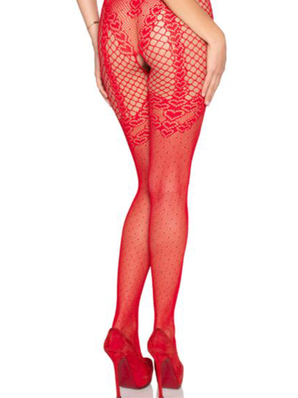 Bodystocking rouge Lingerie Lingerie Sexy Oh! Darling