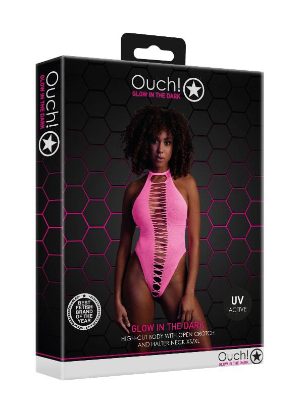Body OU837 Glow In The Dark Ouch Lingerie Body Oh! Darling