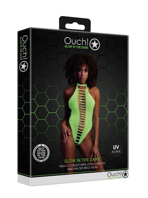 Body OU837 Glow In The Dark Ouch Lingerie Body Oh! Darling