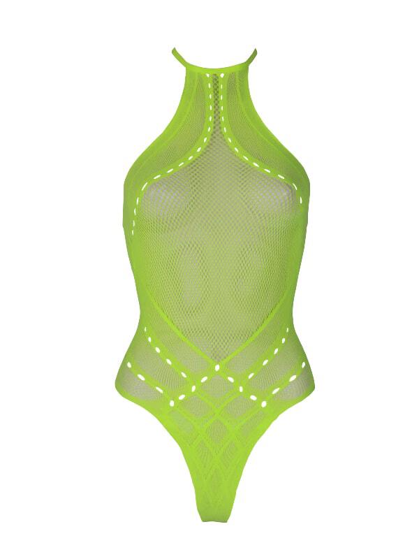 Body OU839 Glow In The Dark Ouch Lingerie Body Oh! Darling