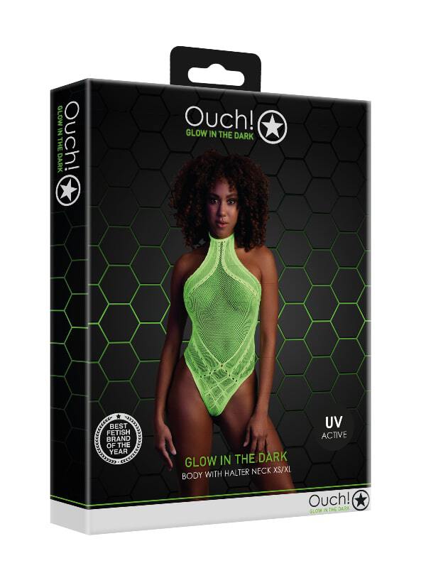 Body OU839 Glow In The Dark Ouch Lingerie Body Oh! Darling