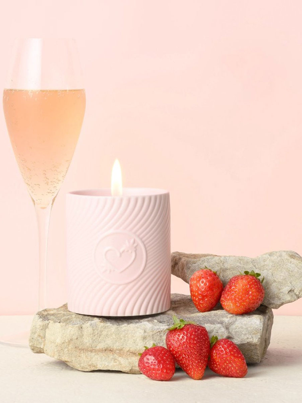 Bougie sensuelle pour massage HighOnLove fraise Bien-être Bougie de massage Oh! Darling