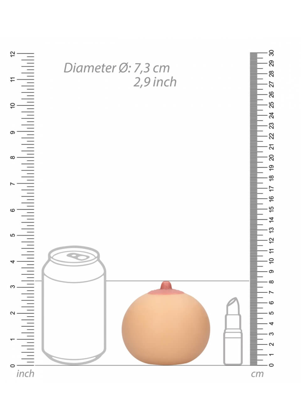 Boule anti-stress sein sexy Cad'Oh! Idées cadeaux sexy Oh! Darling