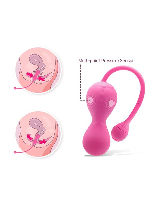 Boules de Geisha connectées Kegel Master Magic Motion Sextoys Boules de geisha Oh! Darling