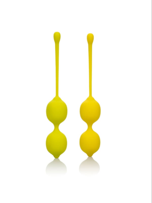 Set Boules de Geisha Lemon Kegel Training Calexotics Sextoys Boules de geisha Oh! Darling