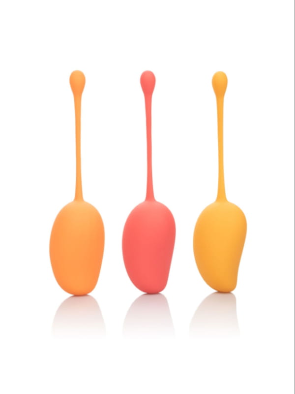 Set Boules de Geisha Mango Kegel Training Calexotics Sextoys Boules de geisha Oh! Darling