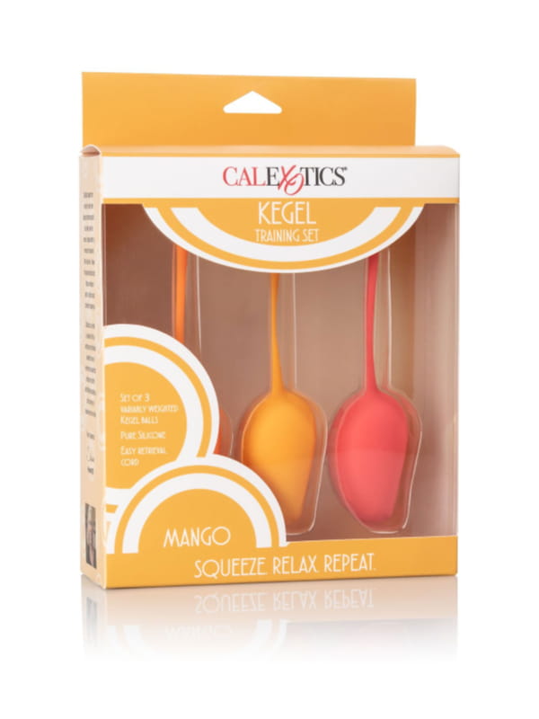 Set Boules de Geisha Mango Kegel Training Calexotics Sextoys Boules de geisha Oh! Darling