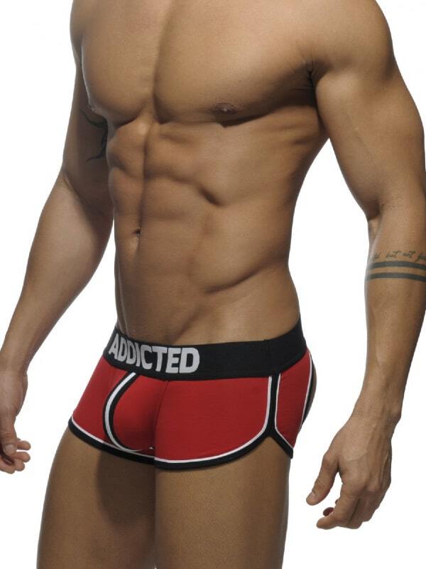 Boxer Double Piping Bottomless Addicted Lingerie Lingerie Homme Oh! Darling