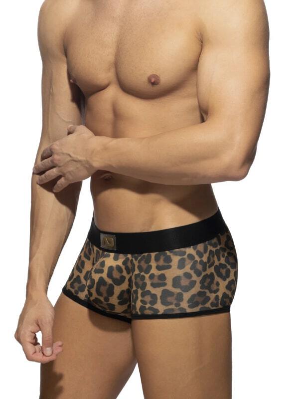 Boxer Leopard Fresh Trunk Addicted Lingerie Lingerie Homme Oh! Darling