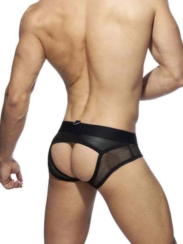 Boxer Mesh Mixed Bottomless Brief Addicted Lingerie Lingerie Homme Oh! Darling