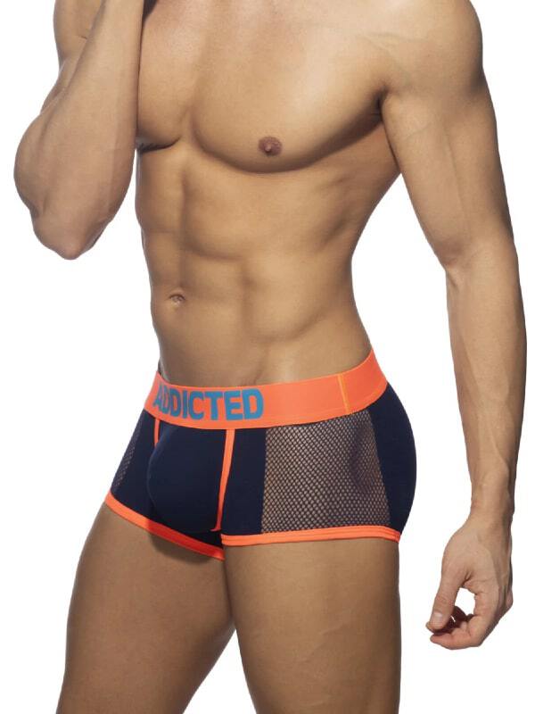 Boxer Neon Mesh Trunk Addicted Lingerie Lingerie Homme Oh! Darling