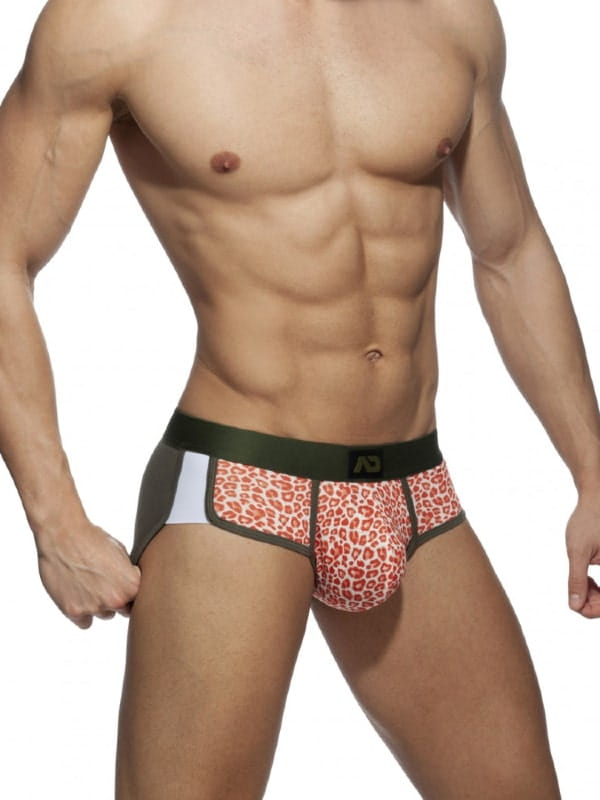 Boxer combi Brief Leopard Addicted Lingerie Lingerie Homme Oh! Darling