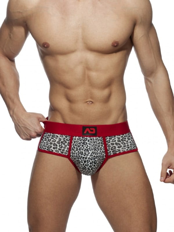 Boxer combi Brief Leopard Addicted Lingerie Lingerie Homme Oh! Darling