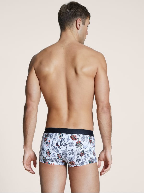 Boxer Trunk White Art Aubade Lingerie Lingerie Homme Oh! Darling