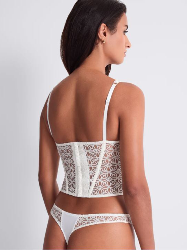Bustier Secret Memories Ivoire Lingerie Lingerie Sexy Oh! Darling