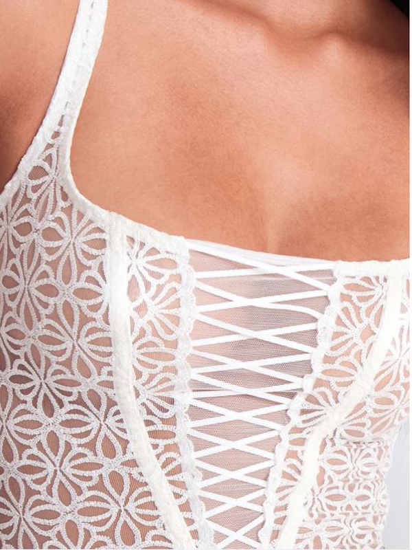 Bustier Secret Memories Ivoire Lingerie Lingerie Sexy Oh! Darling