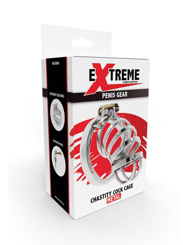 Cage de chasteté métal 6cm BDSM Cage de chasteté Oh! Darling