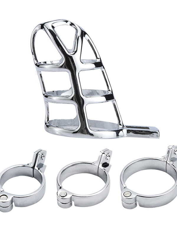 Cage Grillage et Cadenas OH BDSM Cage de chasteté Oh! Darling
