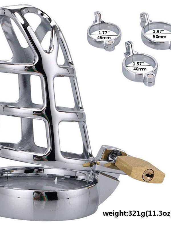 Cage Grillage et Cadenas OH BDSM Cage de chasteté Oh! Darling