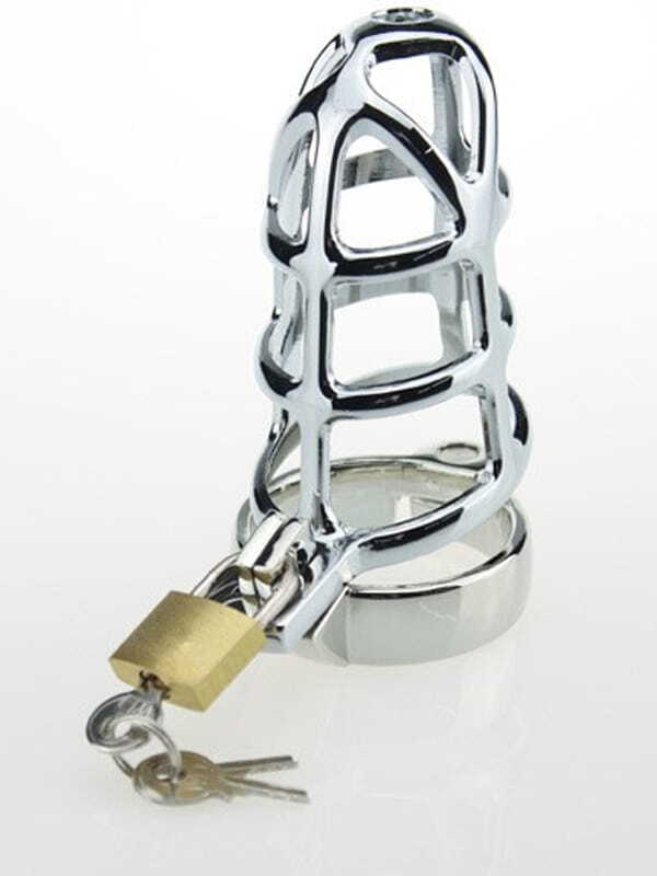 Cage Grillage et Cadenas OH BDSM Cage de chasteté Oh! Darling