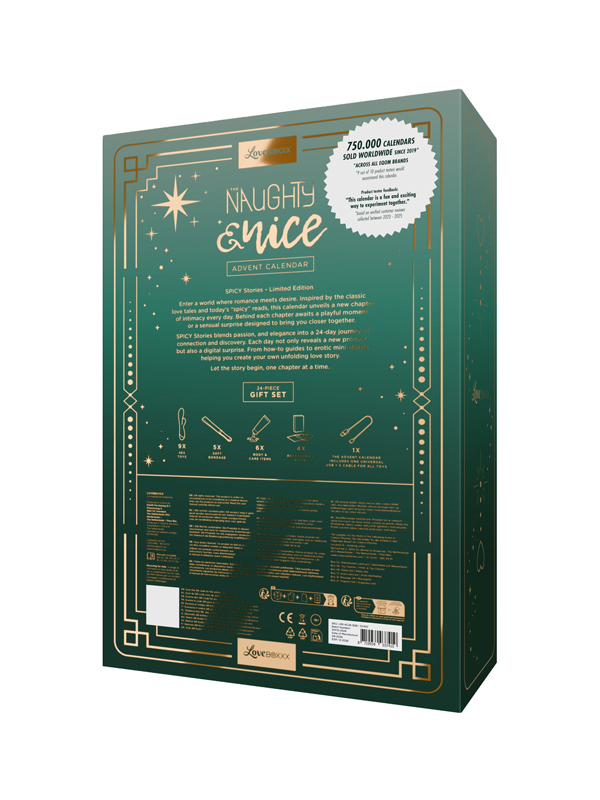 Calendrier de l'avent 2026 Naughty & Nice Sextoys Coffret sextoy Oh! Darling