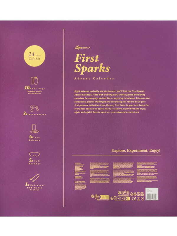 Calendrier de l'avent 2026 First Sparks Sextoys Coffret sextoy Oh! Darling