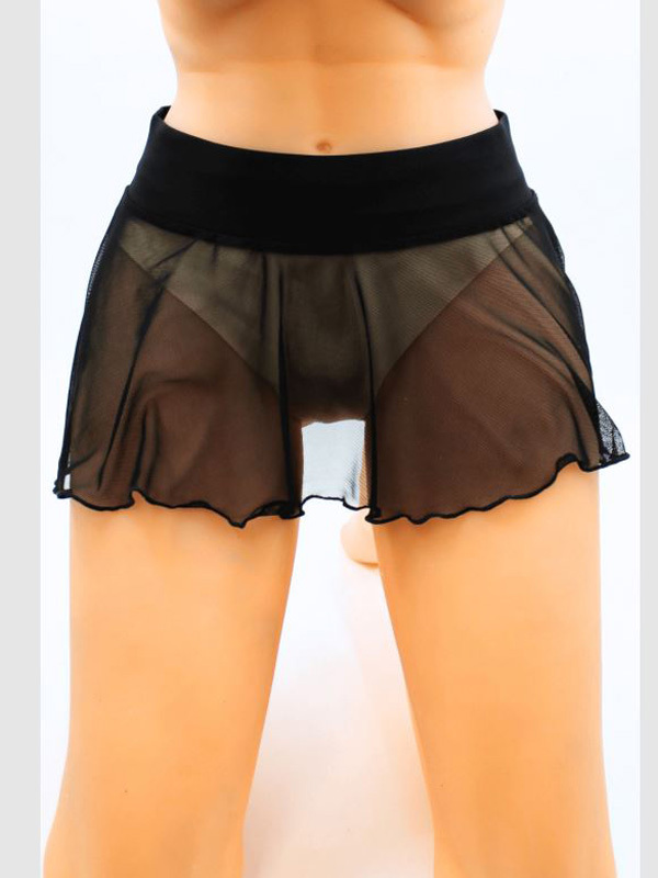 Mini jupe noire Stella Lingerie Lingerie Sexy Oh! Darling