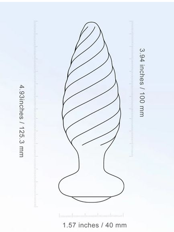 Plug Anal Rotatif Noah - Bleu Sextoys Plug anal Oh! Darling