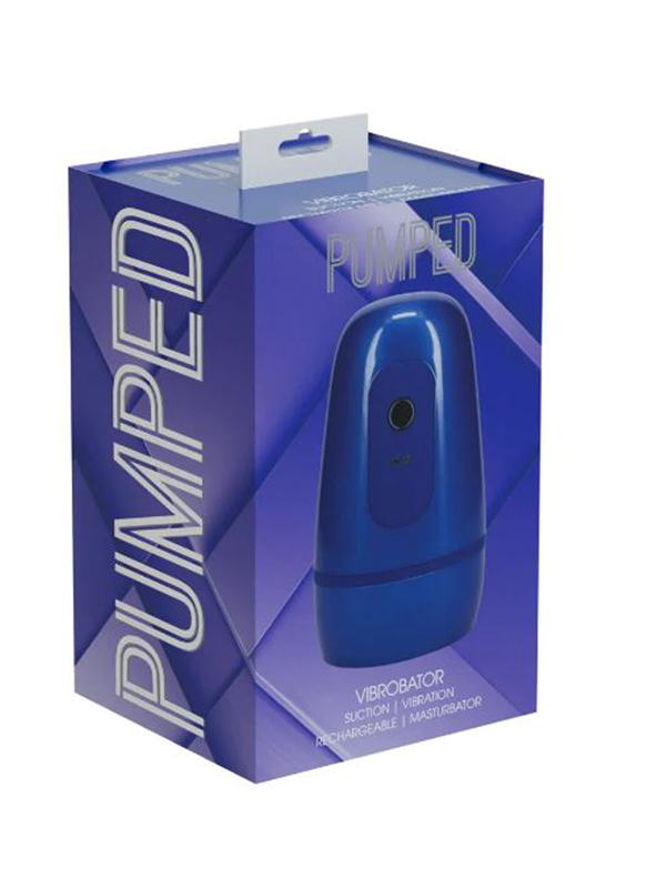 Pumped masturbateur vibrant bleu Sextoys Masturbateur Oh! Darling