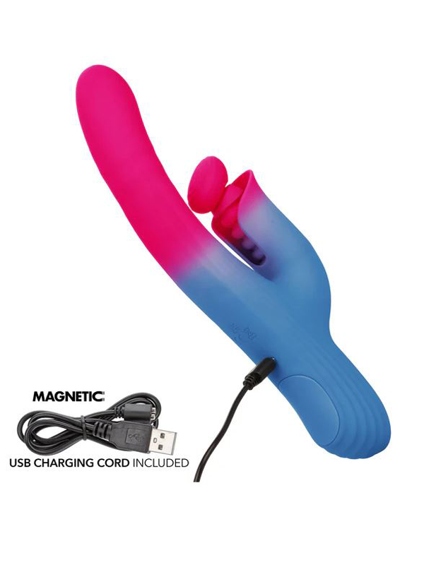 Vibrateur à double stimulation et à poussée Sextoys Vibromasseur Oh! Darling