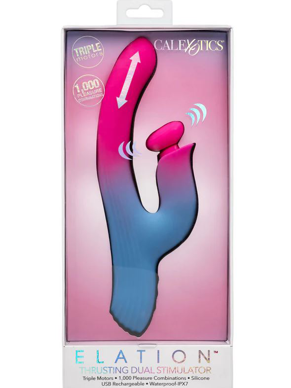 Vibrateur à double stimulation et à poussée Sextoys Vibromasseur Oh! Darling