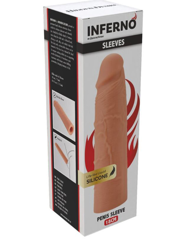 Gaine penis 18cm Sextoys Sextoy réaliste Oh! Darling