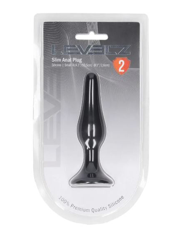 Plug Anal fin Noir L Sextoys Plug anal Oh! Darling