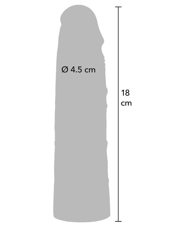 Gaine penis 18cm Sextoys Sextoy réaliste Oh! Darling