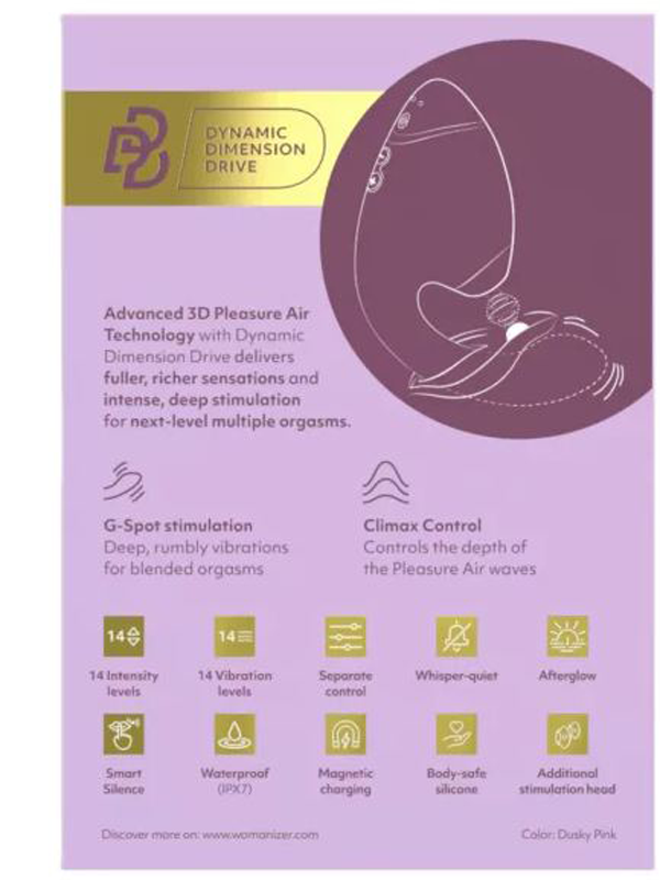 Next duo rose Sextoys Stimulation vaginale Oh! Darling