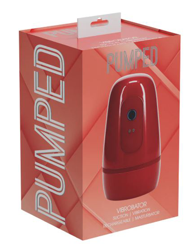 Pumped masturbateur vibrant rouge Sextoys Masturbateur Oh! Darling