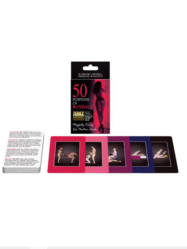 Jeux 50 positions bondage Cul'turel Jeu coquin Oh! Darling